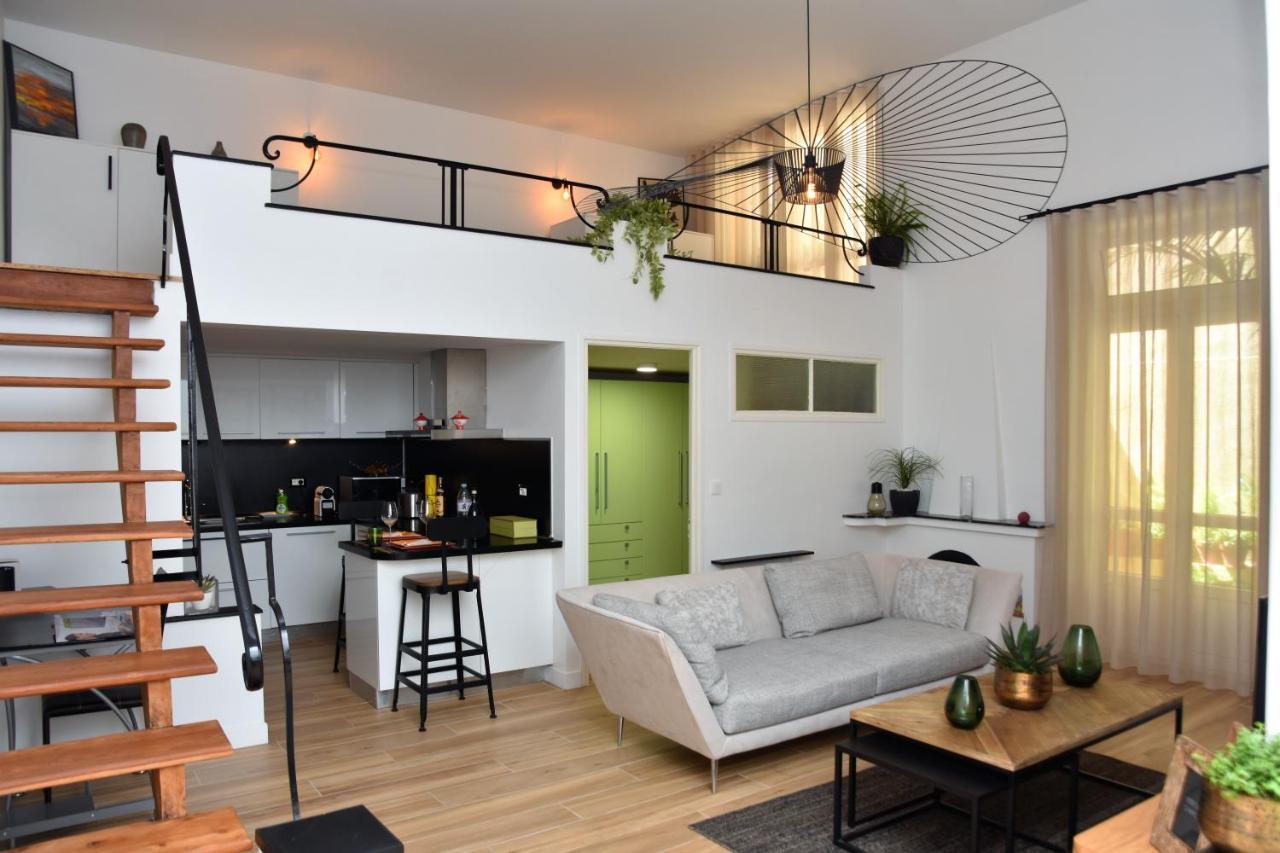Ferienwohnung Bellecour Loft Menton Exterior foto